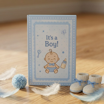 "It's a Boy!" Silver Coin Gift Set – Pure Silver