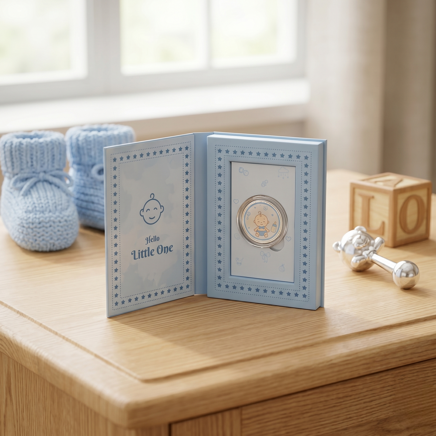 "It's a Boy!" Silver Coin Gift Set – Pure Silver