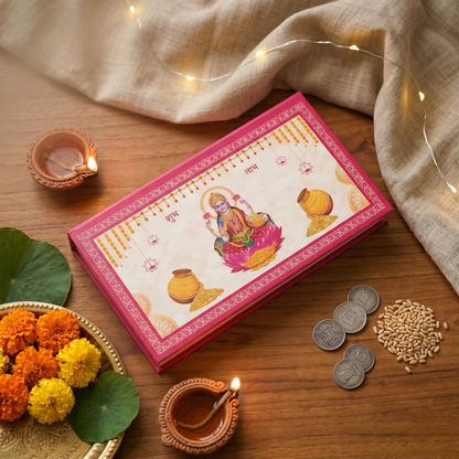 Lakshmi Tatva Silver Coin Trio – Shri Yantra, Lakshmi Maa & Charan Paduka | Grace of Abundance & Prosperity Gift Set