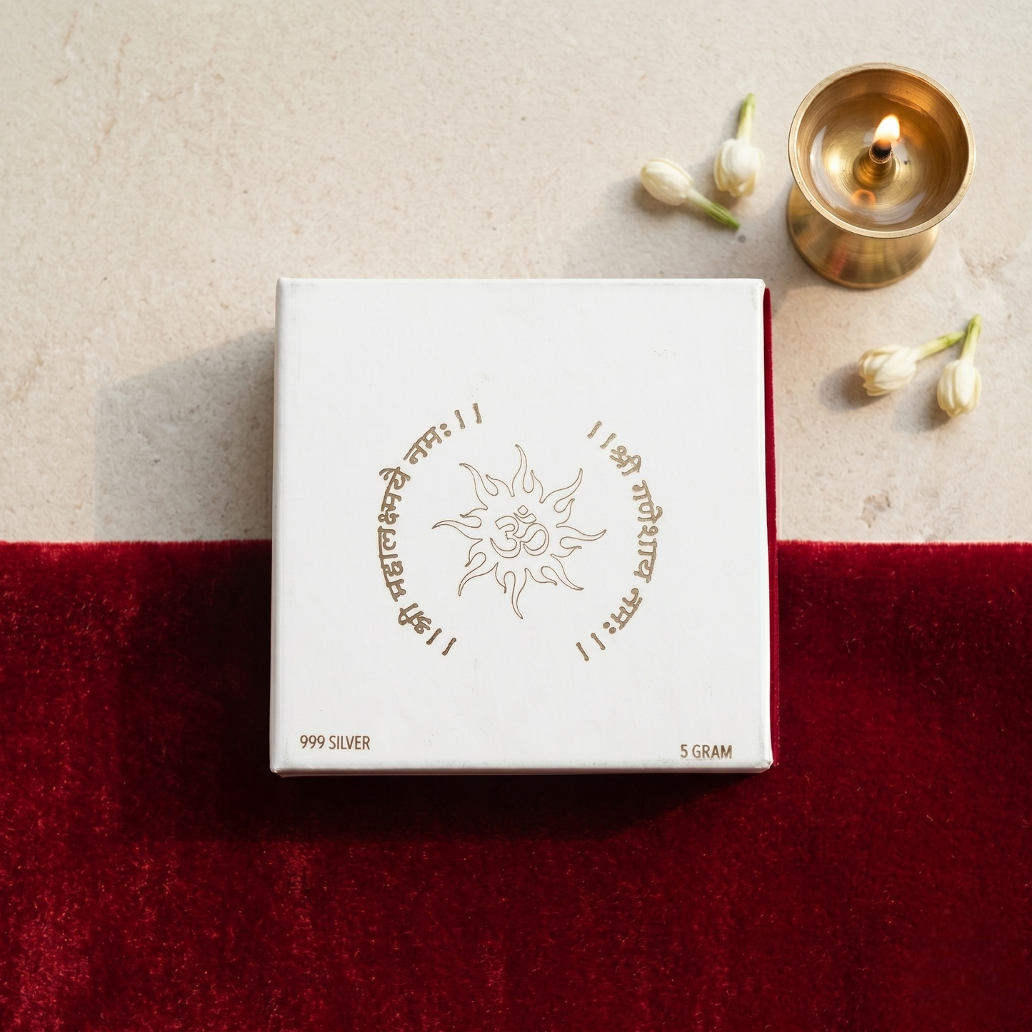 925 Silver Lakshmi Ganesha – Premium Velvet Gift Box