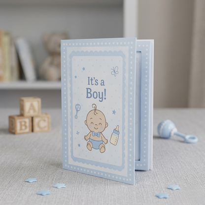 "It's a Boy!" Silver Coin Gift Set – Pure Silver