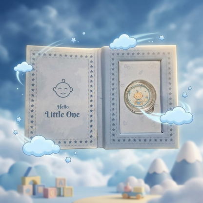 "It's a Boy!" Silver Coin Gift Set – Pure Silver