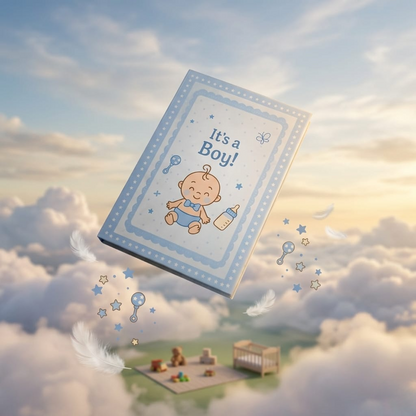 "It's a Boy!" Silver Coin Gift Set – Pure Silver