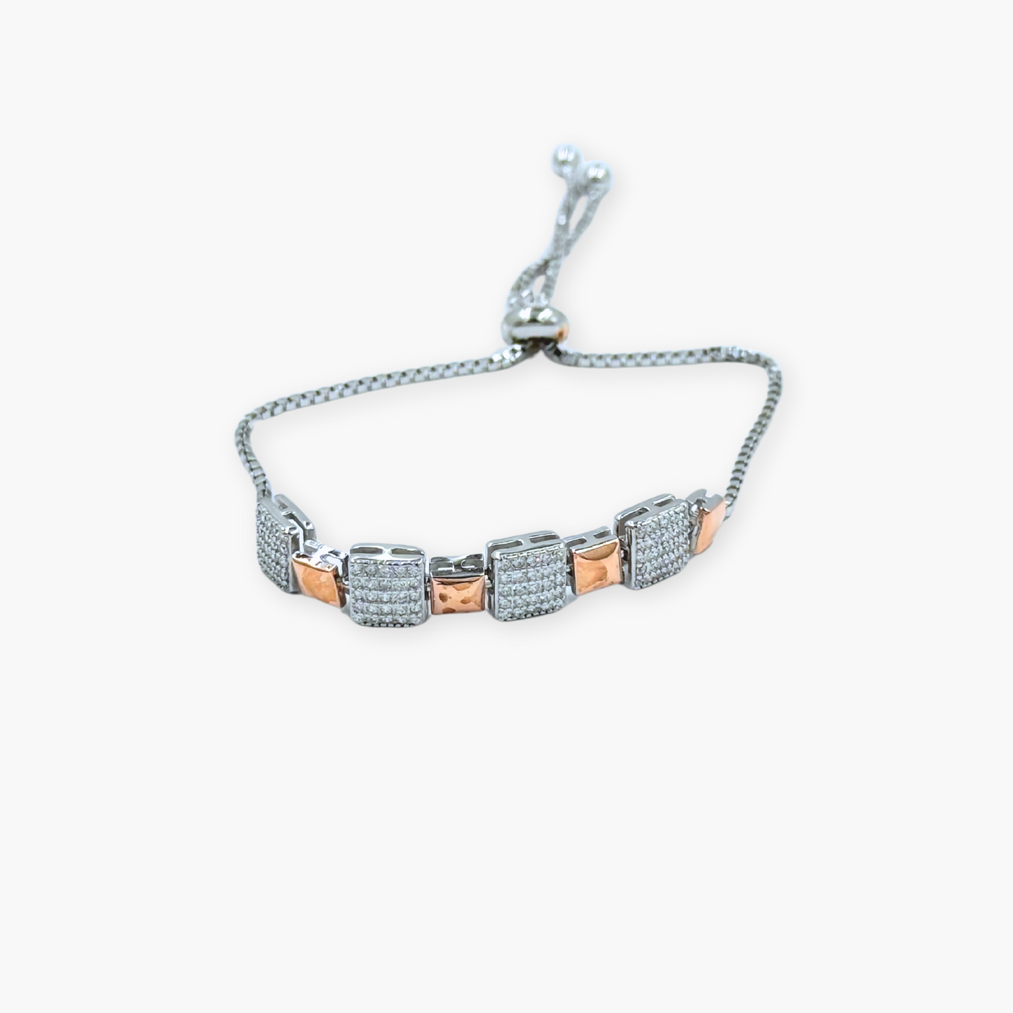 Diamond Blocks Bracelet