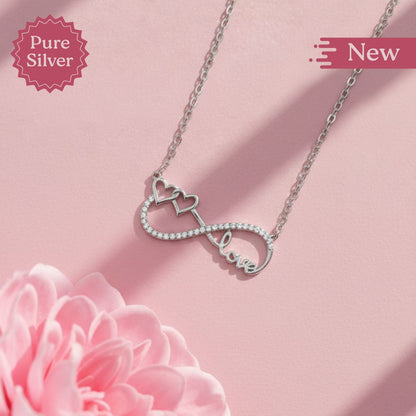 Infinity Heart Love Necklace