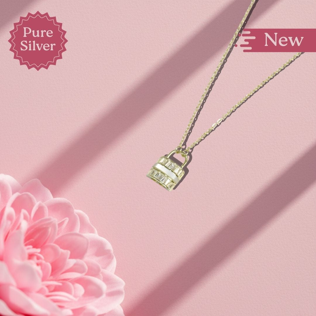 Tiffany Atlas Lock Necklace.