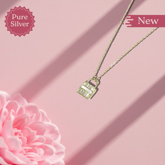 Tiffany Atlas Lock Necklace.