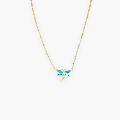 Blue Aurora Necklace