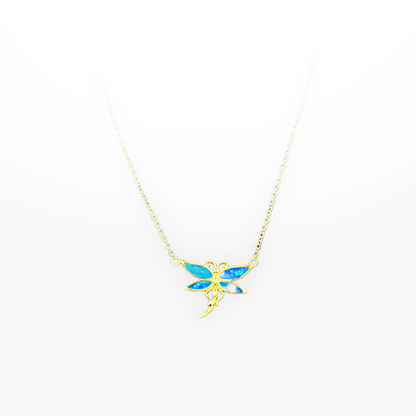 Blue Aurora Necklace