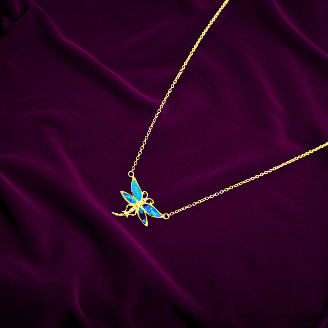 Blue Aurora Necklace