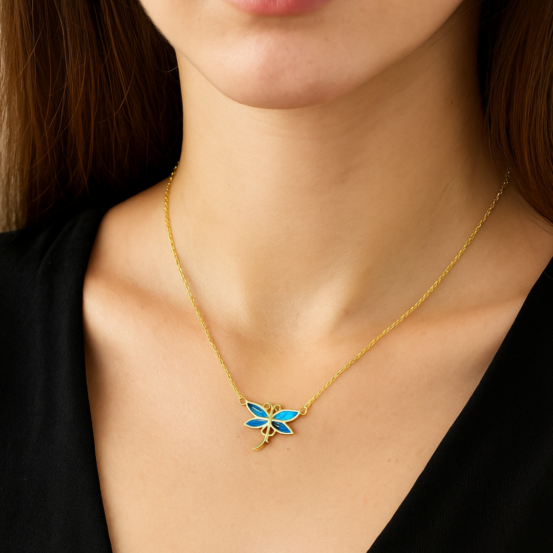 Blue Aurora Necklace