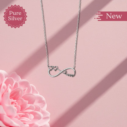 Infinity Heart Love Necklace