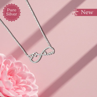 Infinity Heart Love Necklace