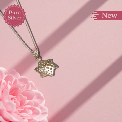 Star of David Tree of Life necklace