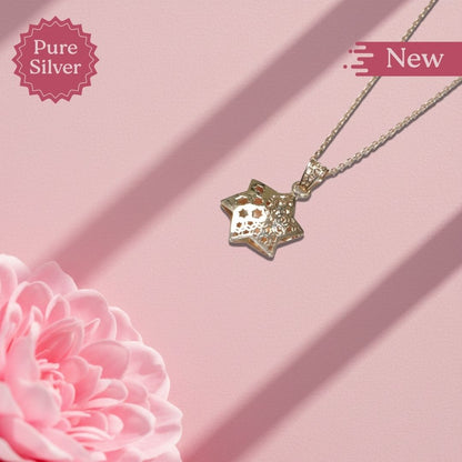 Star of David Tree of Life necklace