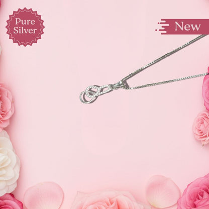 Infinity Moissanite Pendant Necklace