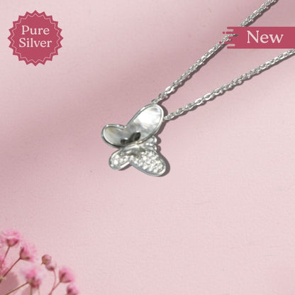 butterfly pendant necklace