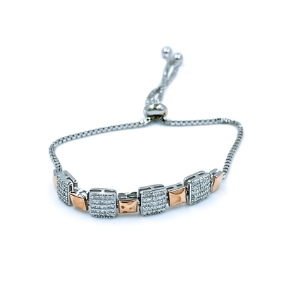 Diamond Blocks Bracelet