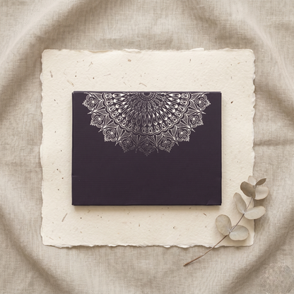 Shubh Vivah Silver Bar – Wedding Celebration Engraved Silver Bar | Luxury Black Gift Card Presentation