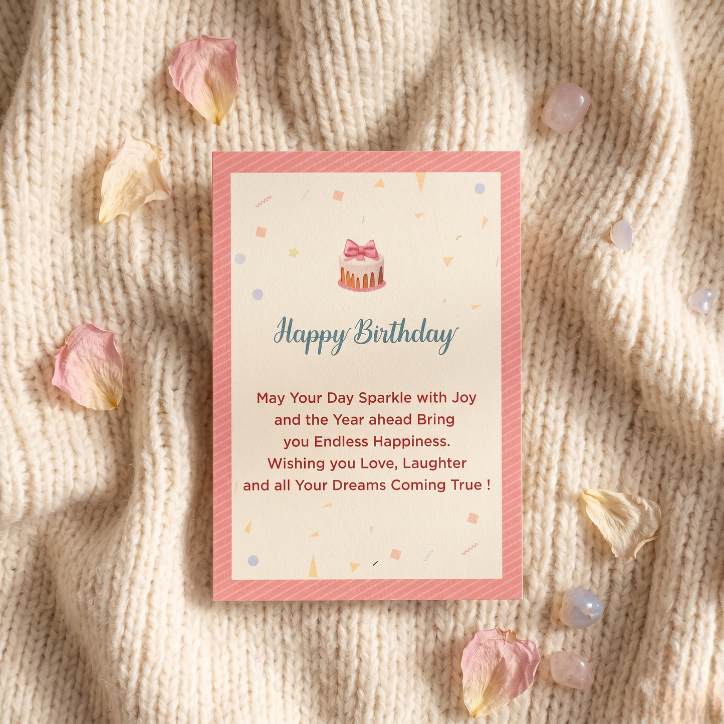 Happy Birthday Silver Coin Gift Set – Pure Silver Coin in Premium Pink Gift Box with Message Card