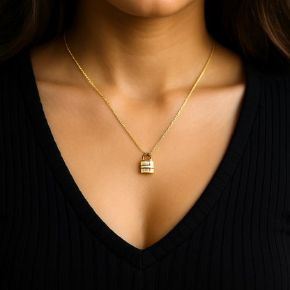 Locked in Elegance Necklace