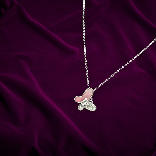 Rose Wings Necklace