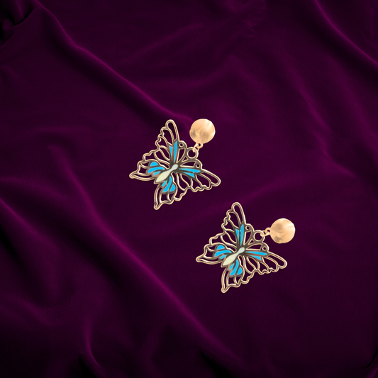 Pearlwing Butterfly Earrings